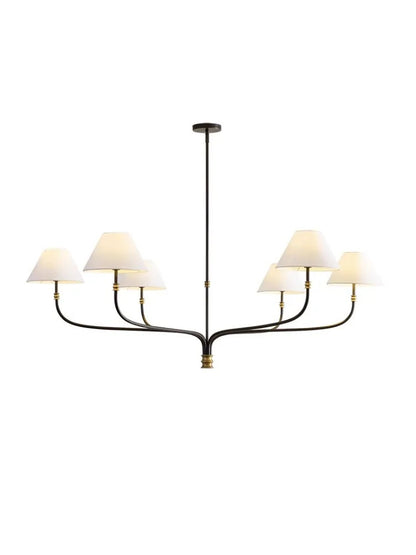 Mid century chandelier Bedroom dining room lighting