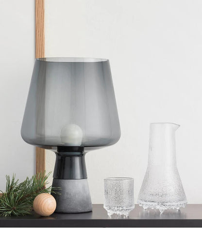 Post modern glass table light Italian Designer simple Amber art ambient office desk lamps