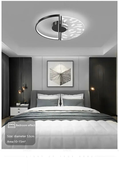 Modern LED Ceiling Lamp For Dining Room Bedroom Aisle Ceiling Light