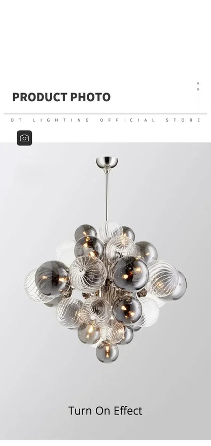 Candeeiro suspenso de vidro de luxo em estilo francês, estilo antigo, para bar, restaurante ou quarto acolhedor. 