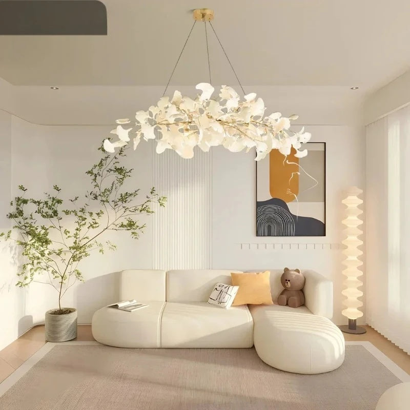 Horizon Bloom Ginkgo Chandelier