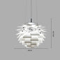 Denmark PH Pinecone Pendant Chandelier Aluminum LED Suspension Lamp