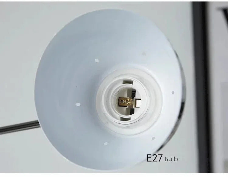 Swing Long Arm Table Lamp Flexible Adjustable Aluminum Desk Light with E27 Bulb led floor lamp