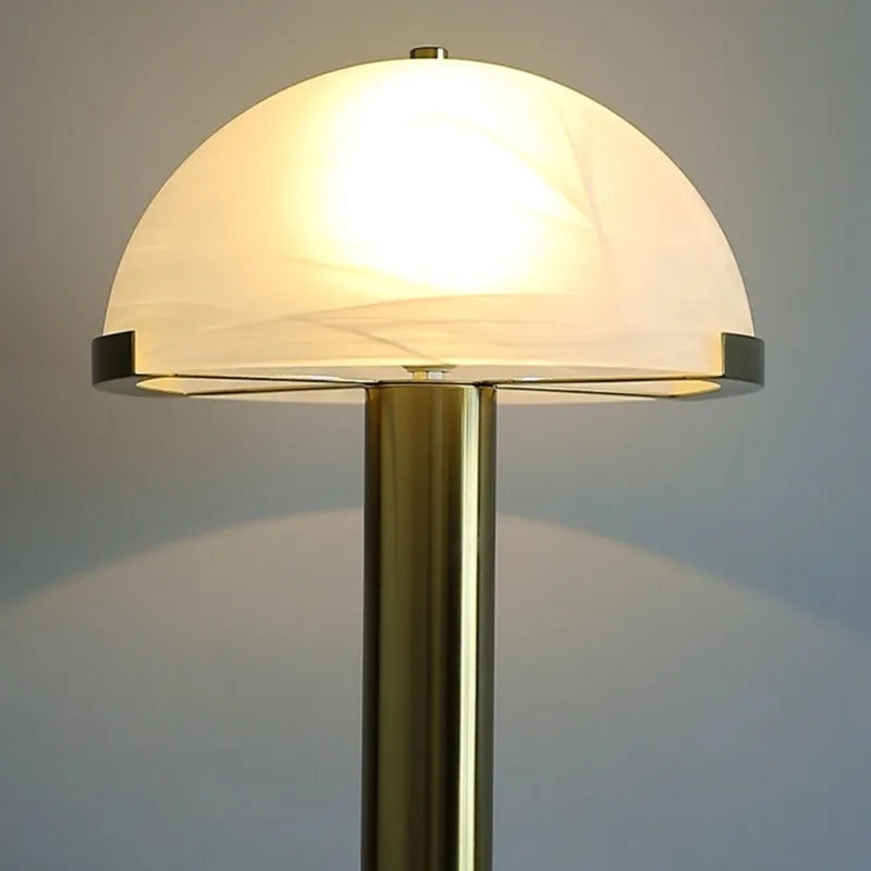 Postmodern natural marble living room table lamp art bedside bedroom designer model room bedside table lamp decorative lamp