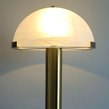 Postmodern natural marble living room table lamp art bedside bedroom designer model room bedside table lamp decorative lamp