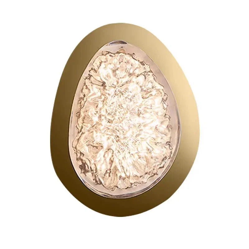 Platinum Art Wall Lamp Modern Creative Design Pebble Corridor wall lighting LED