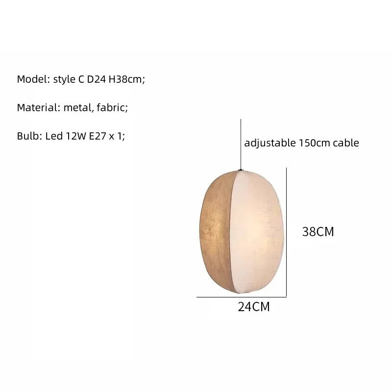 Mori pendant lamps decoration staircase light