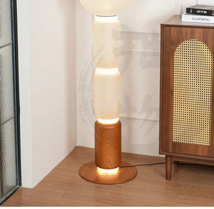 Italy Design LED Floor Lights Heavy Glass Modern Bright Floor Lamps