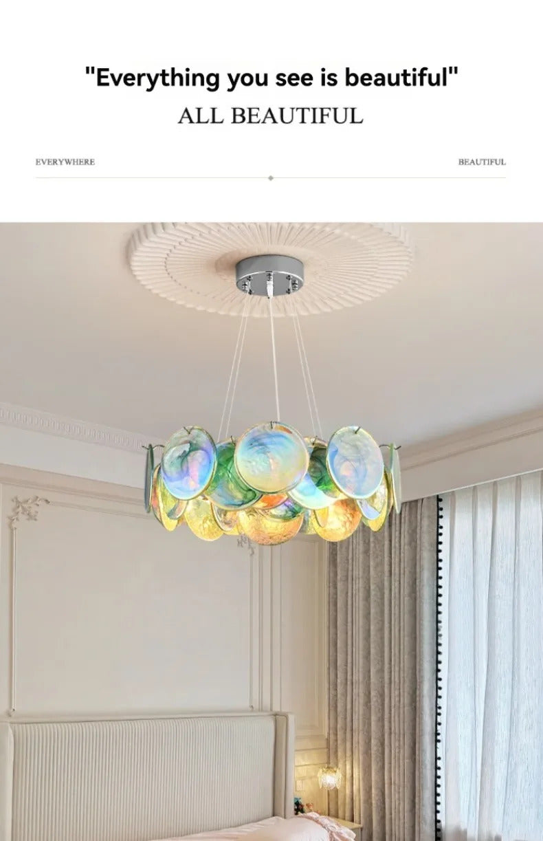 Camisa Murano Glass Chandelier Living Room art deco chandelier