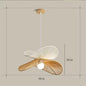 Wabi Sabi Rattan Chandelier Retro LED Weaving Pendant Lamp