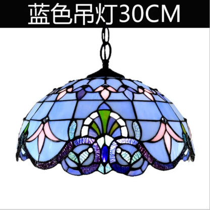 Nordic Tiffany chandelier Kitchen Dining room hallway handmade glass chandelier