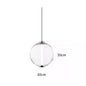 Nordic Minimalist Restaurant  LED Pendant Light Modern Designer Glass Pendant Light