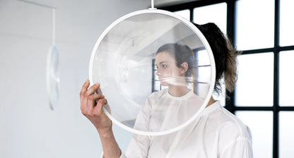 Yuji Okitsu Chandelier LED Round clear glass light replica designer furniture lighting lamp