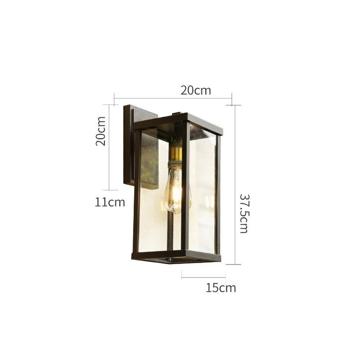 Outdoor Waterproof Wall Lamp Modern Villa Corridor Garden Exterior Lamp Wall light