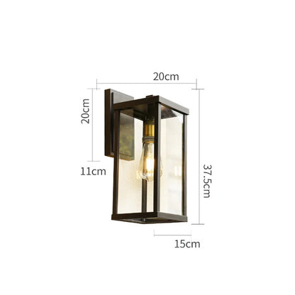 Outdoor Waterproof Wall Lamp Modern Villa Corridor Garden Exterior Lamp Wall light