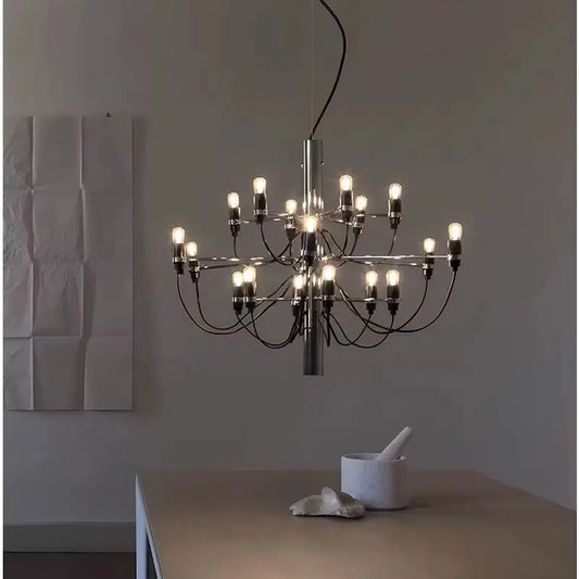 Italian Pendant Lights French Hanging art country Lamp for living room Kitchen Dining Room Villa duplex loft staircases lamp