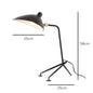 Serge Mouille floor lamp designer Living room Tripod Table lamp