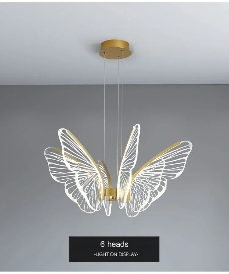 Butterfly Chandelier Bedroom kitchen island chandelier