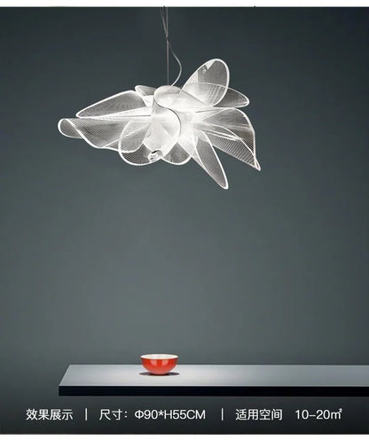 La Belle Etoile Chandeliers Nordic fancy chandeliers Italian Designer White minimalist lamp