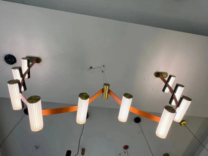 Nordic Leather Chandelier Designer Lighting