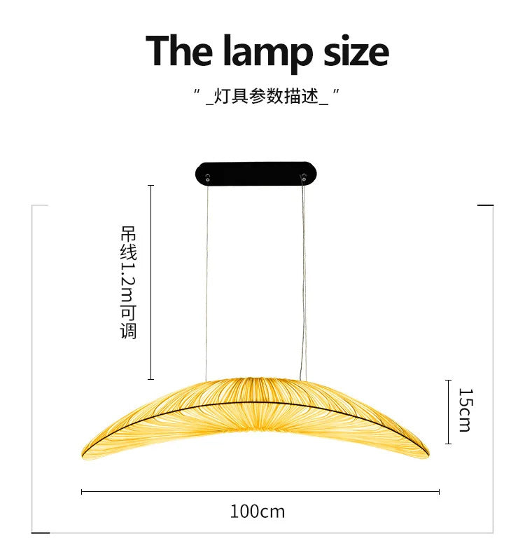 Personality Marine Cloth Pendant Light Designer Sailboat Ceiling Chandelier