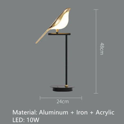 Nomi Chandelier birds chandelier Restaurant kitchen postmodern Decoration lustre design