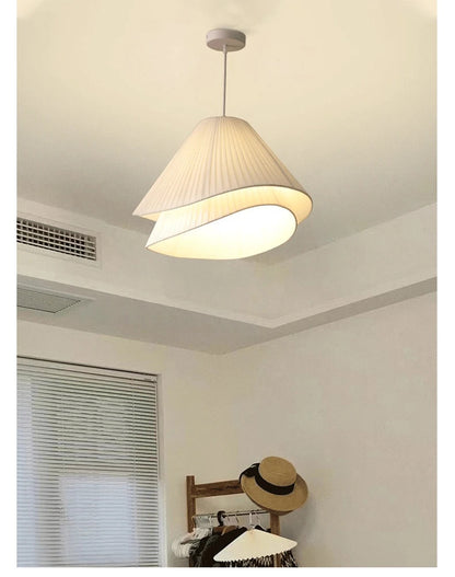 Lia Pendant lamp Nordic white fabric pendant light