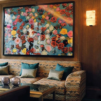 Modern Texture White Marble outdoor wall lamp corridor entry hall hotel bedside night lamp