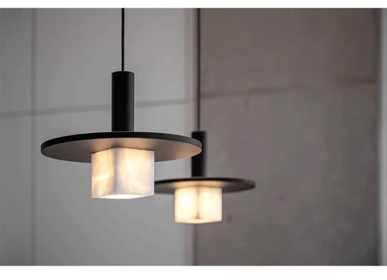 Marble living room corridor Small Chandelier Modern Simple Bedroom Bedside Pendant Light