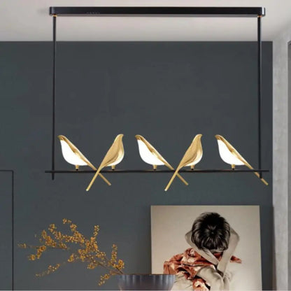 Nomi Chandelier birds chandelier Restaurant kitchen postmodern Decoration lustre design