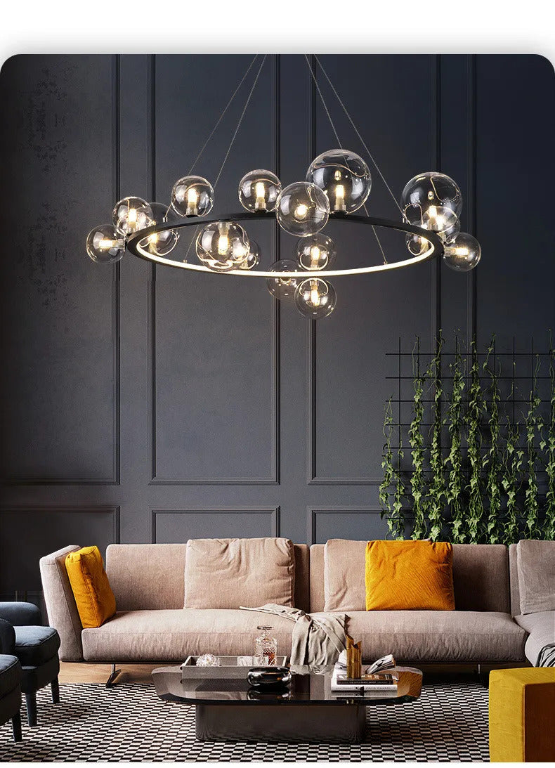 Molecule chandelier LED Modern Minimalist lustre nordic chandelier