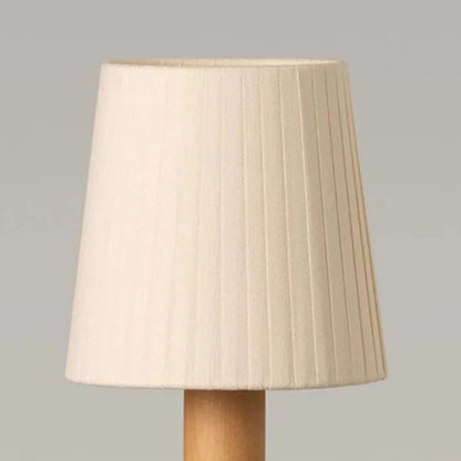 Spanish Creative Retro Nostalgic Rechargeable Table Lights LED Restaurant Bar Counter Bedroom Bedside Fabric Nighting Desk Lamps