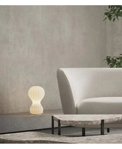 LED Silk Table Lamp Designer Cocoon Style Art Desk Light Bedroom Living Room Bedside Study Hotel Sofa Bar Home Decor Lighting