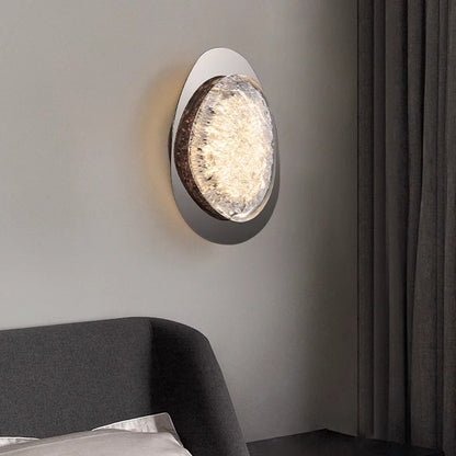 Platinum Art Wall Lamp Modern Creative Design Pebble Corridor wall lighting LED