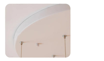 Nordic Cream Style Glass Pendant Lamp Luxury stair chandelier