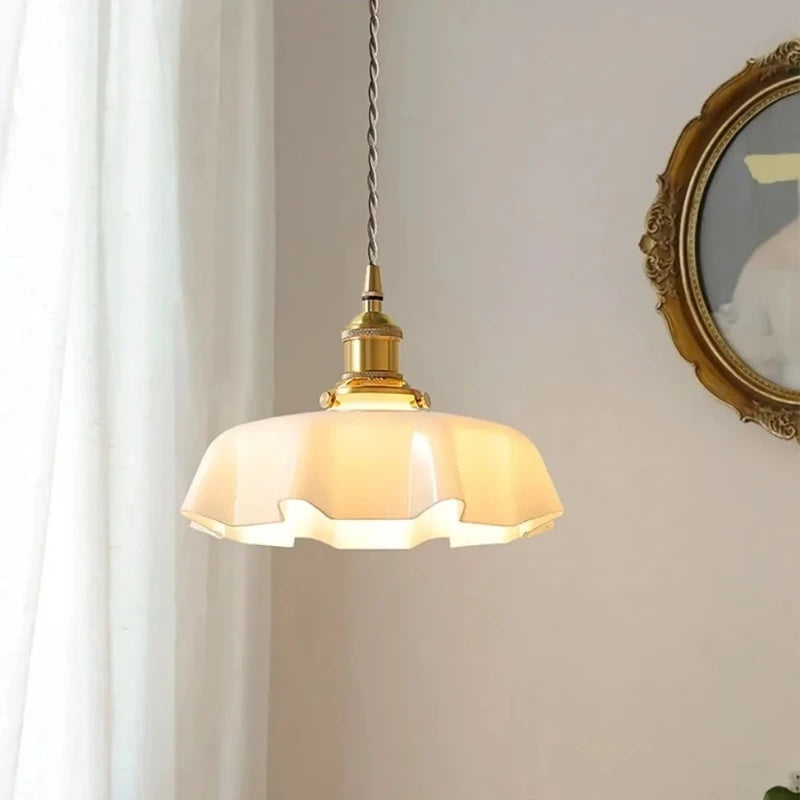 French Flower Pendant Light 