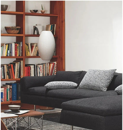 Nelson bubble table lamp wabi sabi white Silk floor light Danish designer Living Room Sofa Side Bedroom Bedside Led Standing Lam