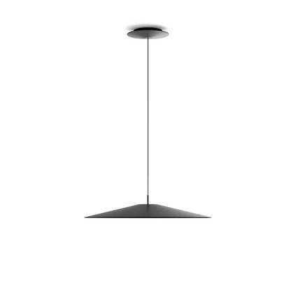 Minimalist black Flying Saucer Pendant lamp led round dining lamp