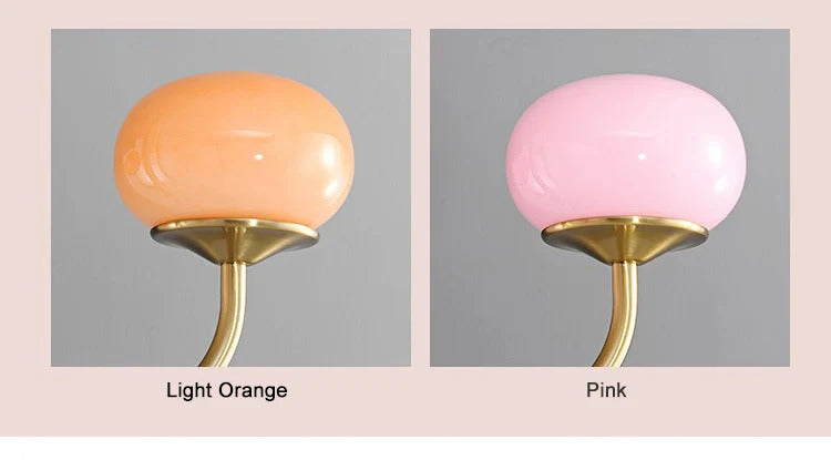 Nordic Simple Bedroom Lamp Designer Art Warm Romantic Children's Room Pink Medieval Bauhaus Chandelier