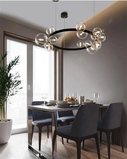 Molecule chandelier LED Modern Minimalist lustre nordic chandelier