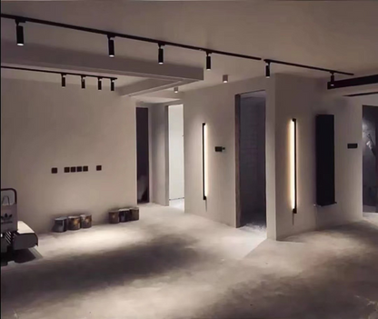 Modern Black Long Strip Wall Lamp Outdoor waterproof Corridor staircase wall light