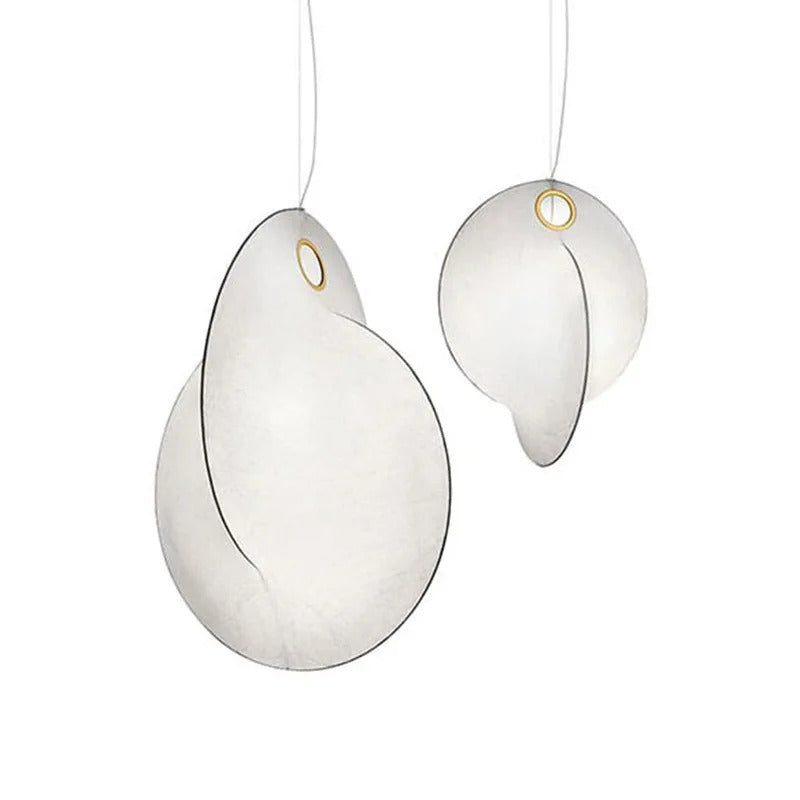 Janpanses Silk Chandelier Overlap Pendant lamp