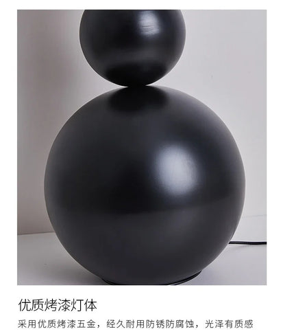 Art Gourd LED Floor Lamp Bedroom Atmosphere Decorative Light