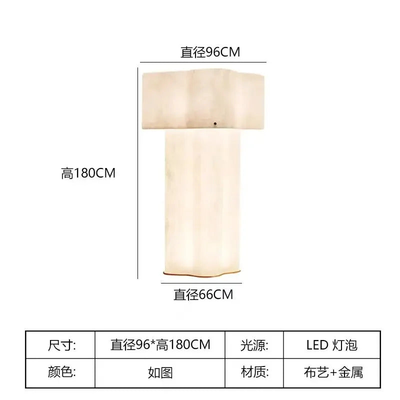 Nuvola Cloud Pendant Lamp Creative LED Fabric Hanging Chandelier