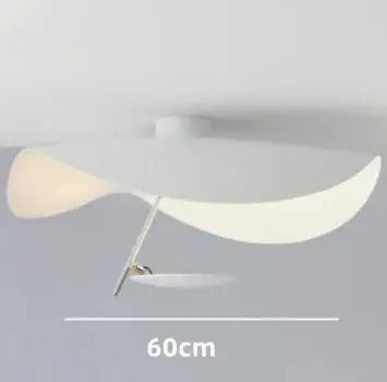 Catellani & Smith Lederam Manta Pendant Lamp Flying Saucer Hat industrial retro design lamp white black Industrial pendant light