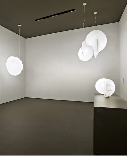 Janpanses Silk Chandelier Overlap Pendant lamp