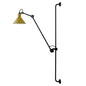 Nordic simple long black wall light Industrial Pole Swing Arm vintage Reading wall lamp