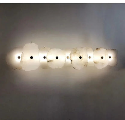 Natural Marble Luxury Wall Lamp Nordic Irregular stone Sconce light