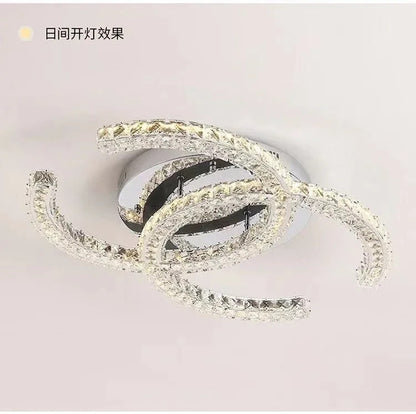 Modern Crystal Chandelier Simple Dining Room Chandelier Home Decoration hanging light fixtures