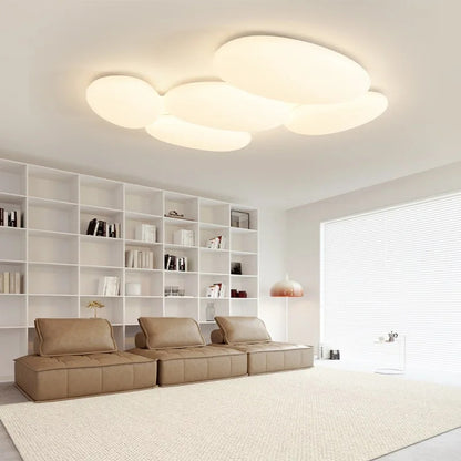 Milky white Ceiling Lamp esthetic room ceiling light fittings